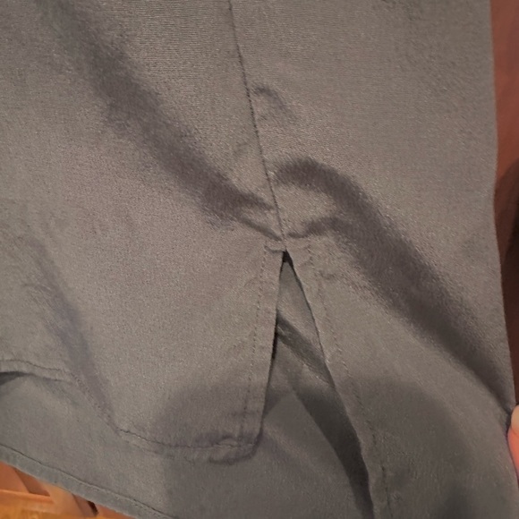 Vince 100% Silk Drawstring Dress size 6 - Picture 11 of 12